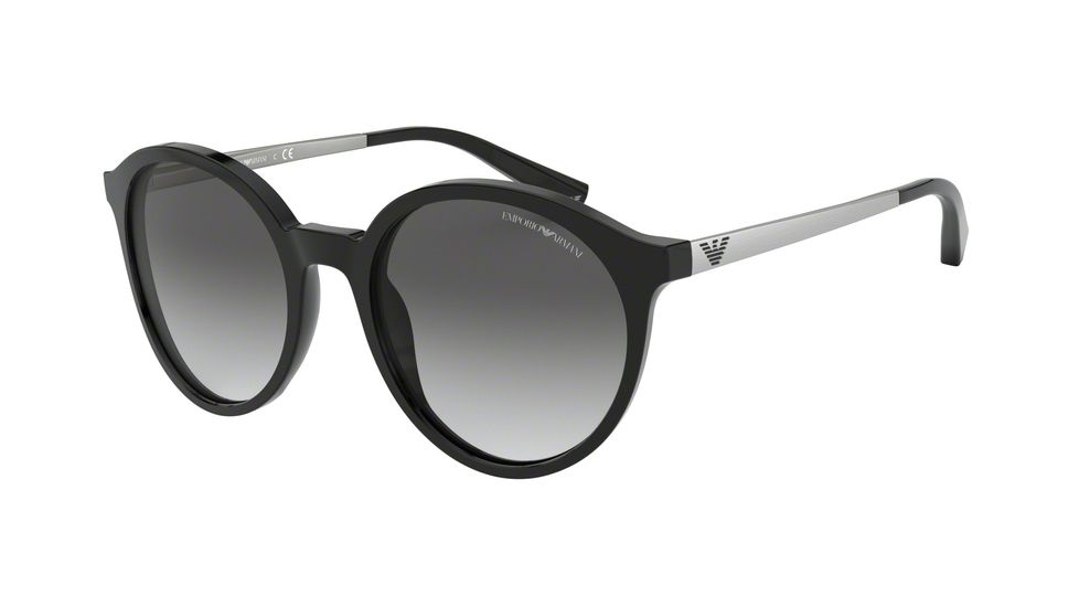 Armani EA4134 Progressive Prescription Sunglasses, 53mm, EA4134-501711-53-PRO
