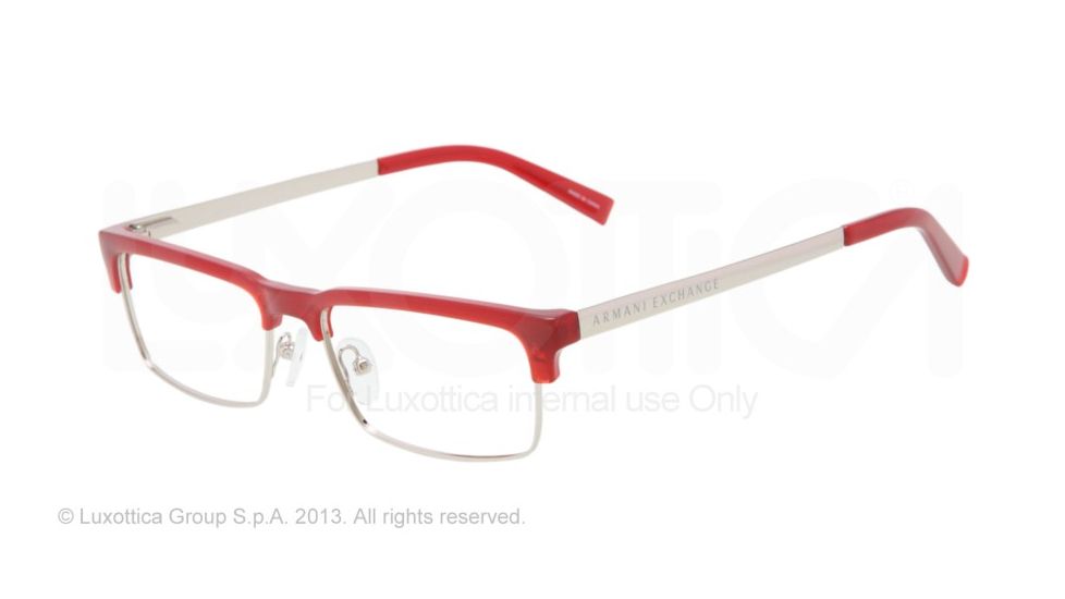 Armani Exchange AX1007 Progressive Prescription Eyeglasses 8035-53 - Samba Frame
