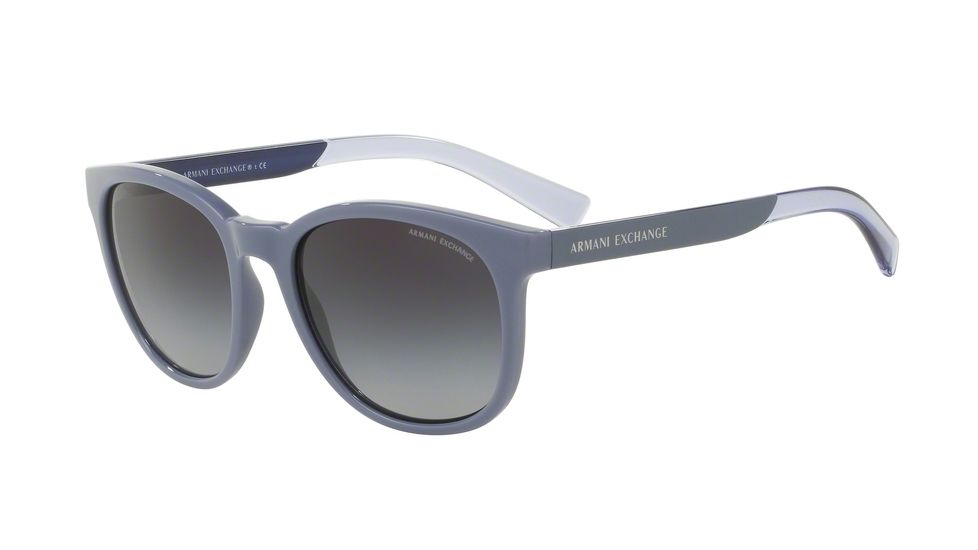 Armani Exchange AX4050S Sunglasses 81898G-54 - Mineral Mauve Frame, Grey Gradient Lenses