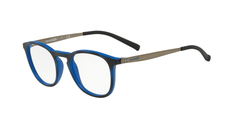 Arnette BANJO AN7151 Eyeglass Frames 2538-48 - Matte Blue Havana