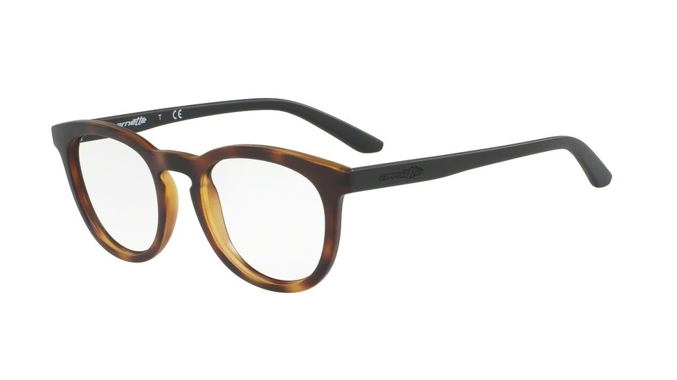 Arnette BOTTOM TURN AN7120 Bifocal Prescription Eyeglasses, 49mm, Matte Havana, AN7120-2375-49-BI