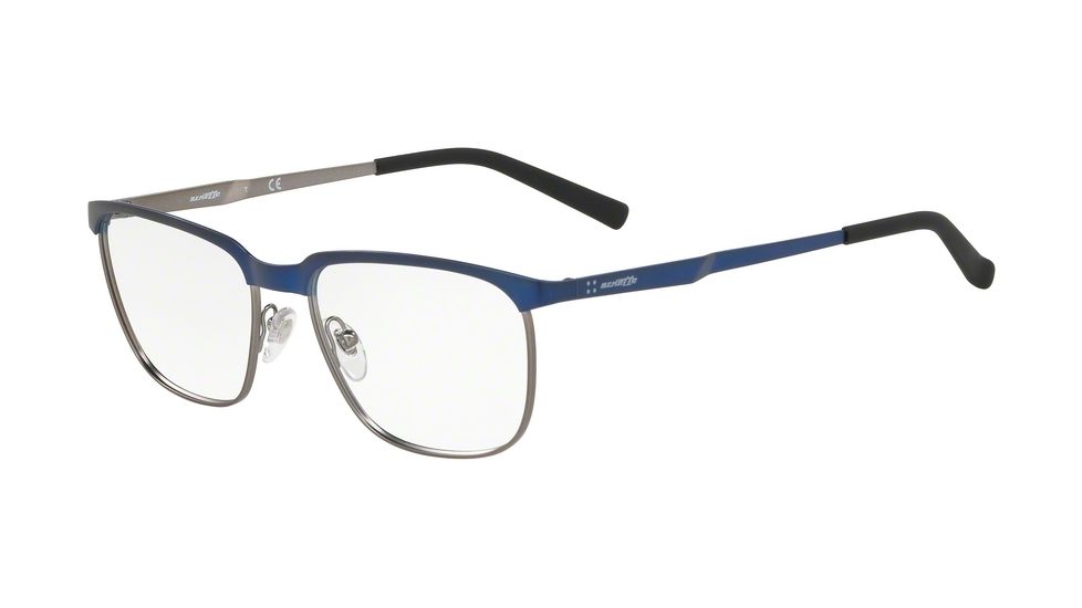 Arnette HORNSTULL AN6122 Eyeglass Frames 711-54 - Dark Blue/Matte Gunmetal