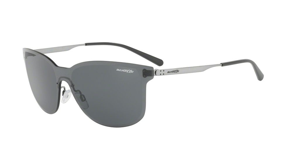 Arnette HUNDO-P2 AN3074 Sunglasses 502/87-39 - Gunmetal Frame, Grey Lenses
