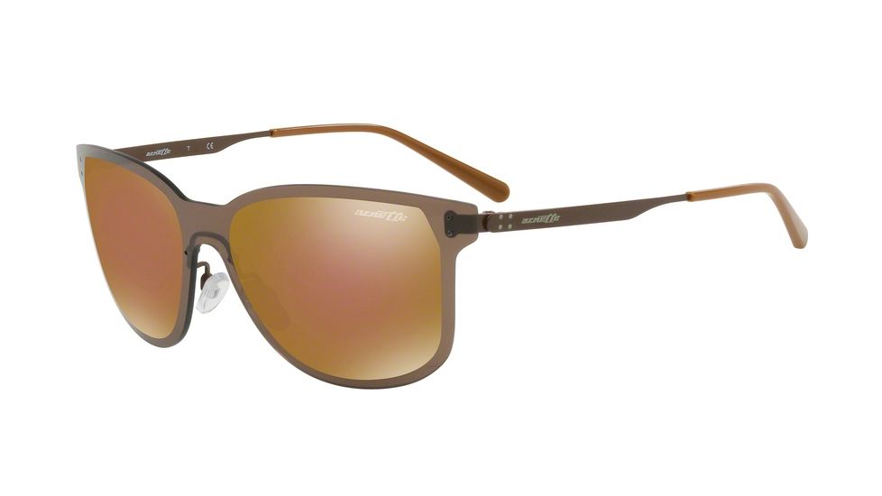 Arnette HUNDO-P2 AN3074 Sunglasses 693/F9-39 - Brown Frame, Brown Mirror Bronze Lenses