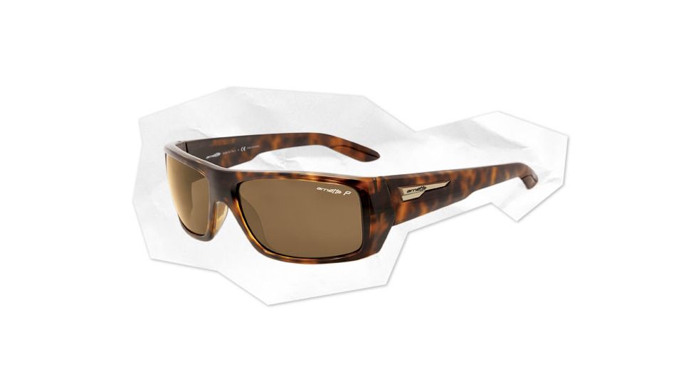 Arnette Munson Sunglasses - Havana Frame and Polarized Brown Lens AN4164-05