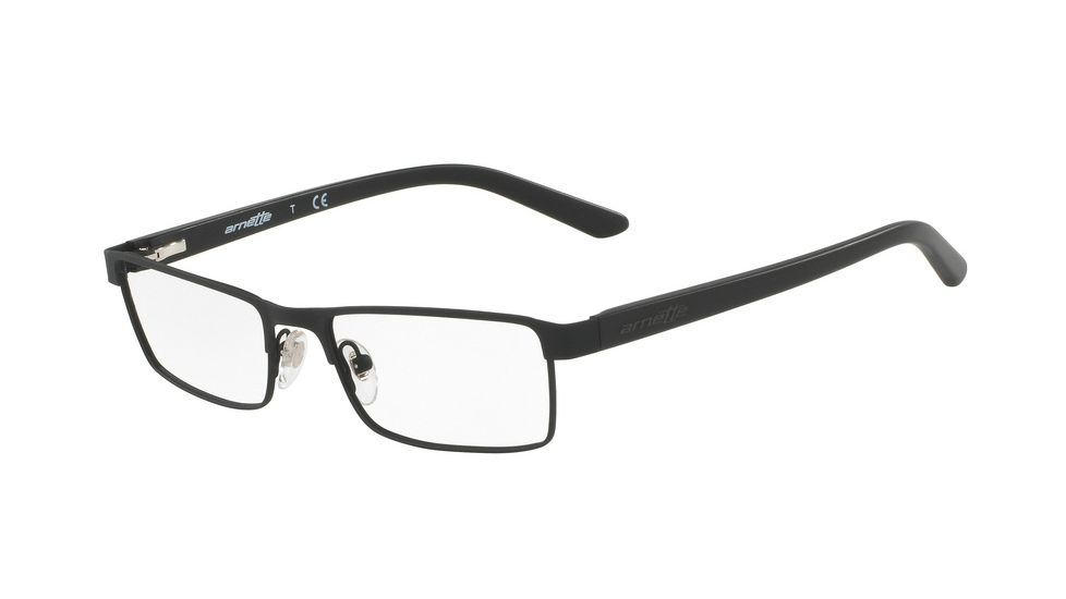 Arnette SET UP AN6109 Bifocal Prescription Eyeglasses, 53mm, Fuzzy Black, AN6109-662-53-BI