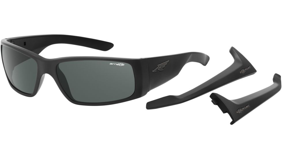 Arnette Unreal Sunglasses, Fuzzy Black AN4187-03
