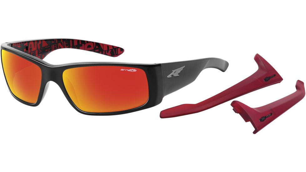 Arnette Unreal Sunglasses, Gloss Black AN4187-06