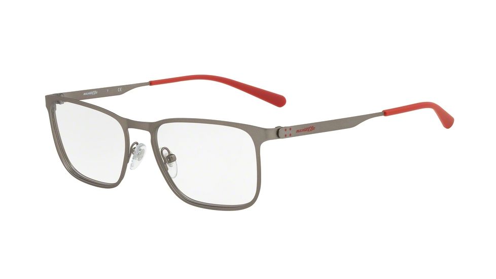 Arnette WOOT! S AN6116 Eyeglass Frames 700-53 - Gunmetal Rubber