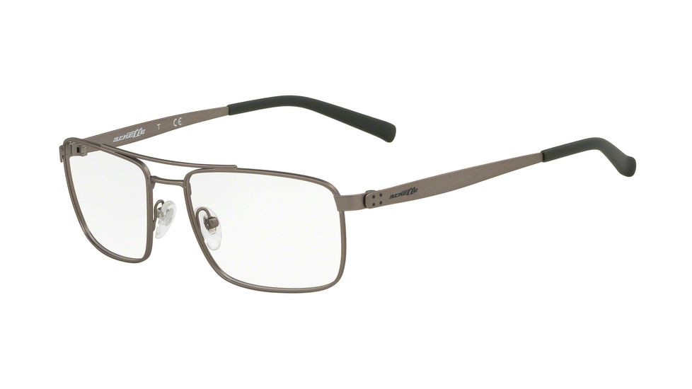 Arnette ZIPLINE AN6119 Eyeglass Frames 706-55 - Gunmetal Rubber