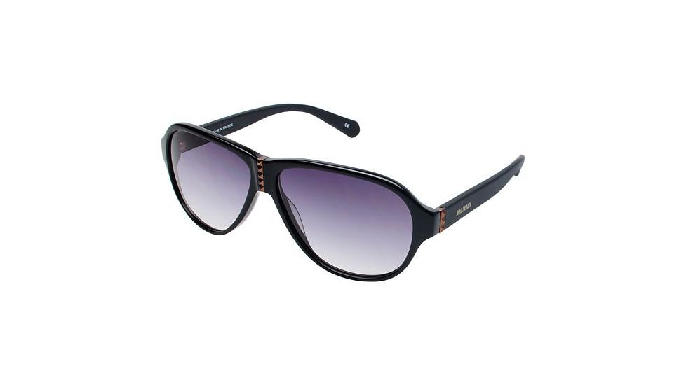 Balmain 2009 Single Vision Prescription Sunglasses BL200901 - Frame Color Black/Matte Black