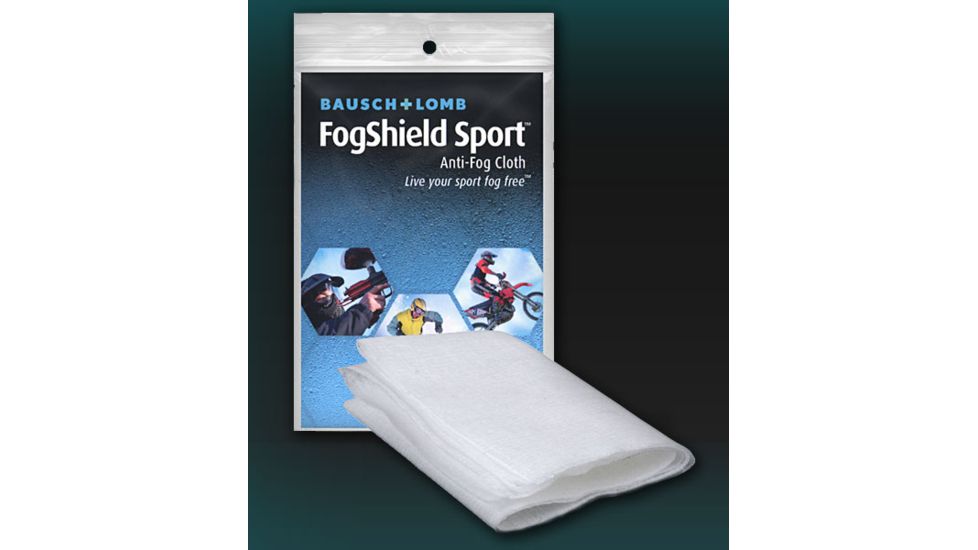 Bausch+Lomb FogShield Sport Dry Anti-Fog Cloth