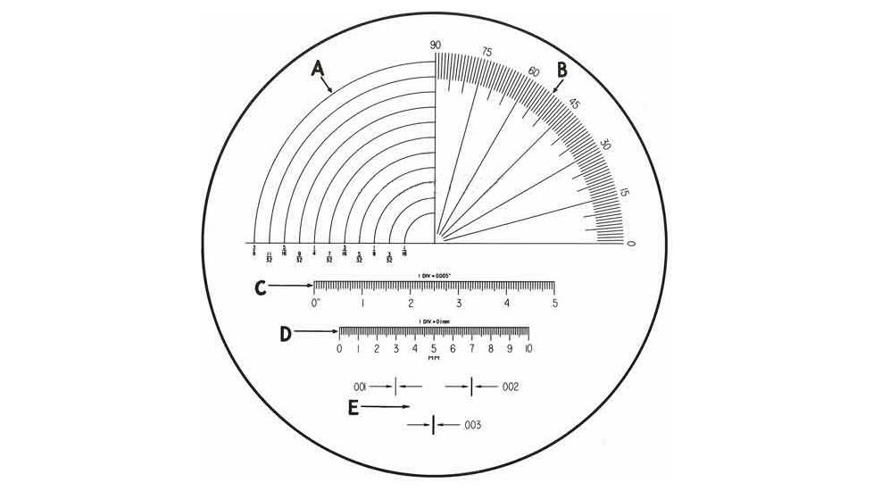 Bausch &amp; Lomb Measuring Scales