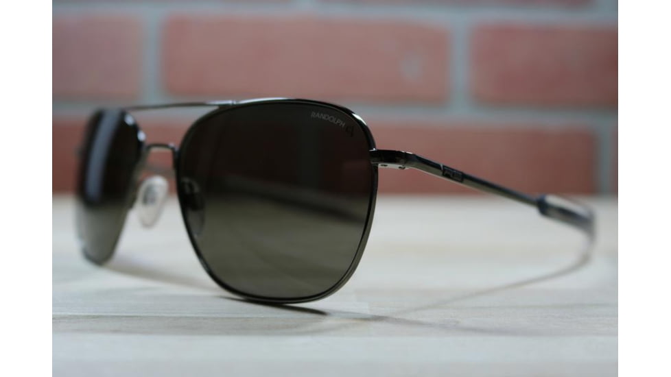 Randolph Engineering Aviator Aviator matte black 55mm w/ American Gr DFC214CC, 3934