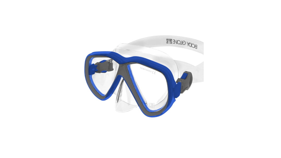 Body Glove Azores Mask - Blue/Grey 9FBB0F6F, L, Blue/Grey, 17042-BLUGRY-L