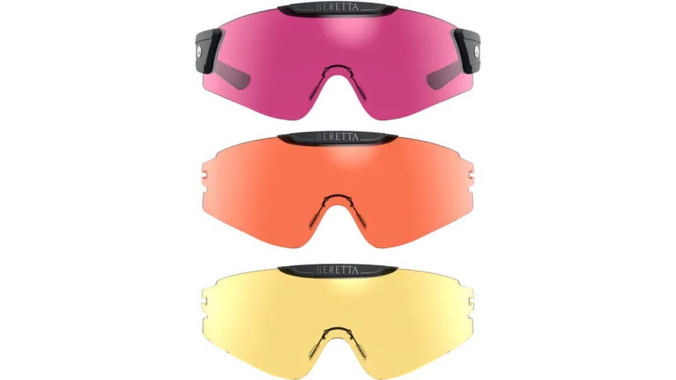 Beretta Intermask Eyeglasses Interchange Yllw/magenta/orng