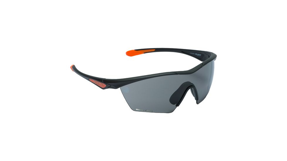 Beretta Shooting Glasses Clash Fume W/rigid Case