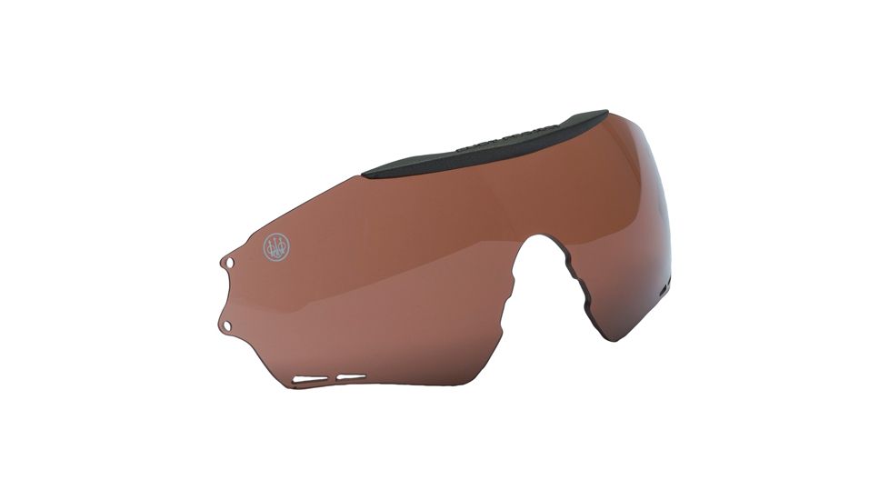 Beretta Shooting Glasses Puull Brown W/rigid Case