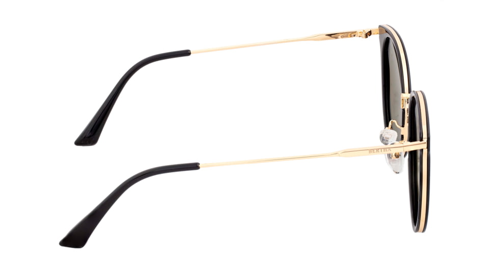 Bertha Brielle Polarized Sunglasses - Women's, Black/Blue, One Size, BRSBR040BL