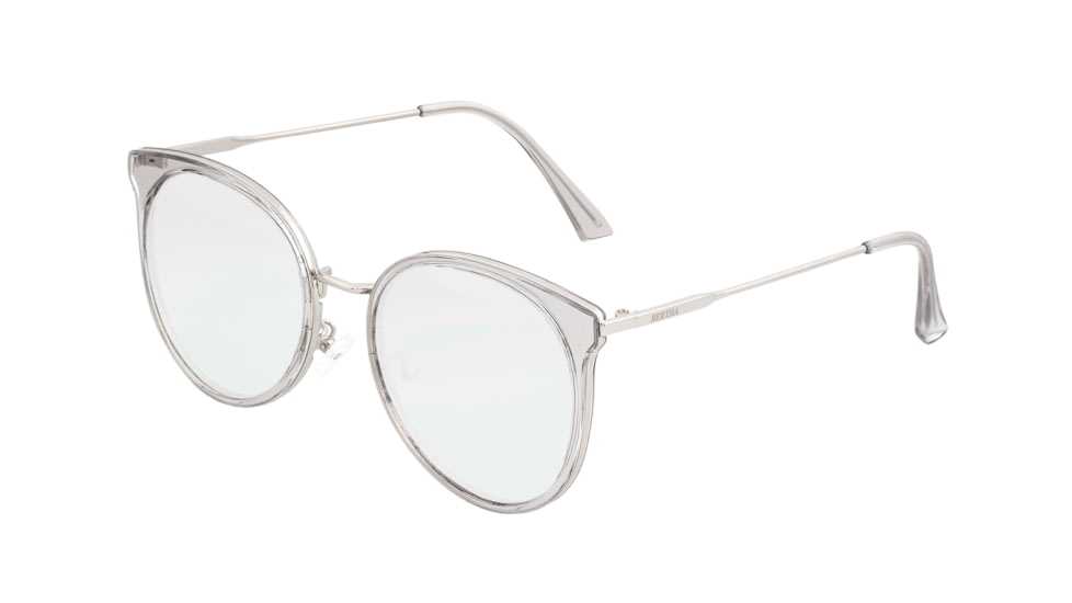 Bertha Brielle Polarized Sunglasses - Women's, Clear/Clear, One Size, BRSBR040GY