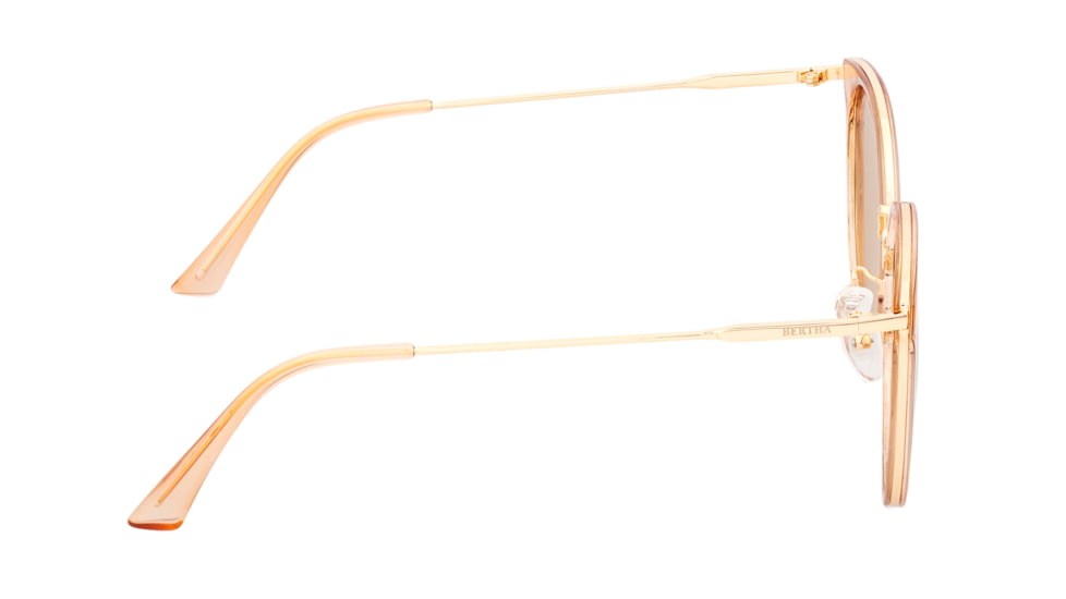 Bertha Brielle Polarized Sunglasses - Women's, Pink/Pink, One Size, BRSBR040PK