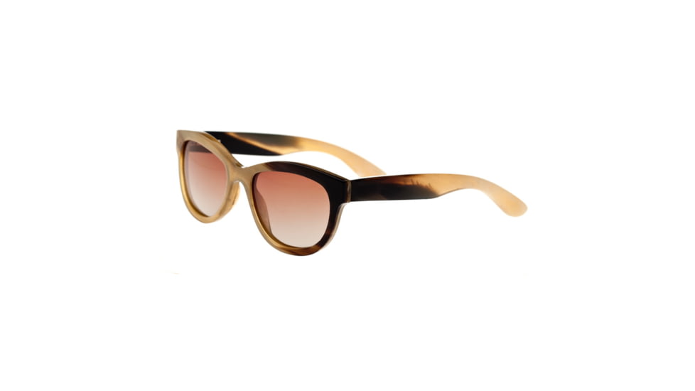 Bertha Carly Polarized Sunglasses, Honey/black / Brown BRSBR009MC