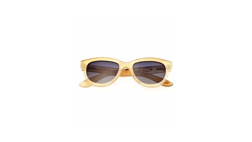Bertha Carly Polarized Sunglasses, Honey / Black, BRSBR009C