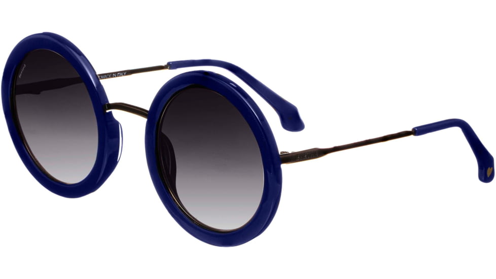 Bertha Quant Handmade in Italy Sunglass - Womens, Navy, One Size, BRSIT110-3
