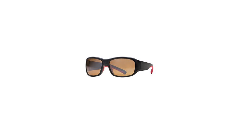 Bobby Jones BJ Arnold SEBJ ARNO06 Bifocal Prescription Sunglasses SEBJ ARNO066030 RD - Lens Diameter: 61 mm, Lens Diameter: 60 mm, Frame Color: Black W/ Red Rubber