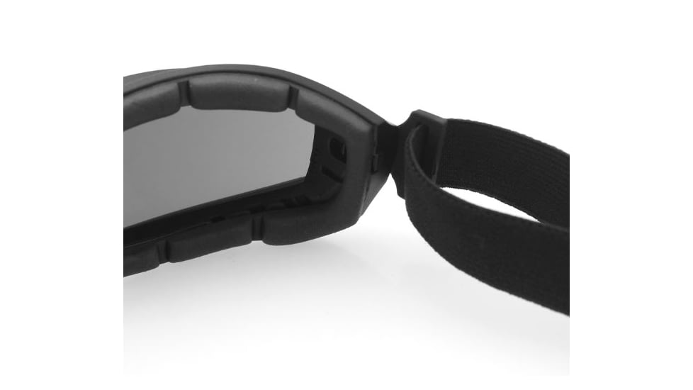 Bobster Bala Goggles, Matte Blk, Anti-fog Smoked, Z87 BBAL001