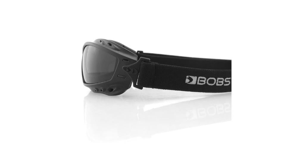 Bobster Bala Goggles, Matte Blk, Anti-fog Smoked, Z87 BBAL001