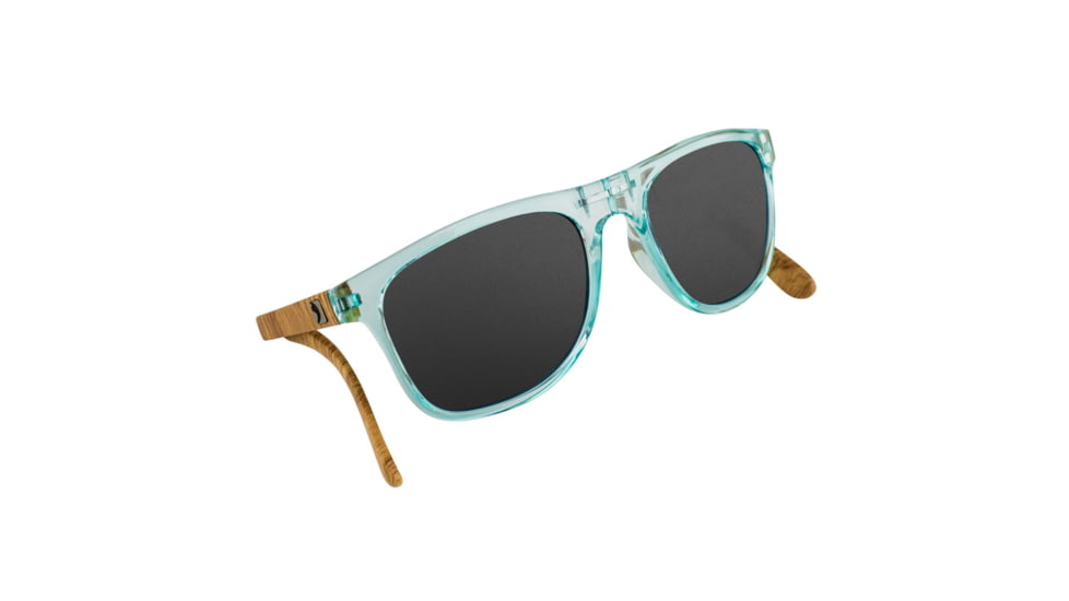 Bobster Hex, Sunglass, Mint &amp; Wood Frame, Anti-fog Smoked Lenses, Mint, One Size Fits Most EHEX003