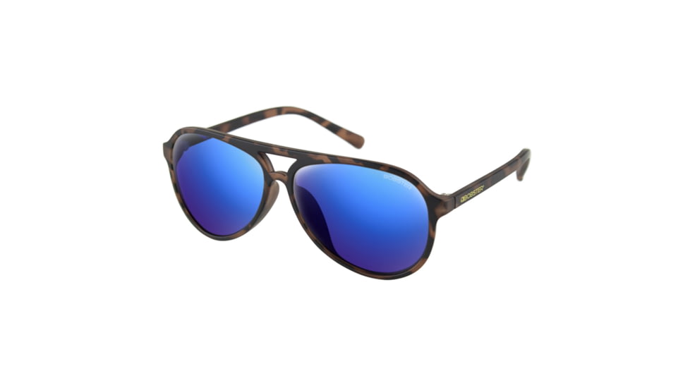 Bobster Bobster Maverick Sunglasses, Matte Tortoise Frame, Brown/Blue Lens, BMAV101HD