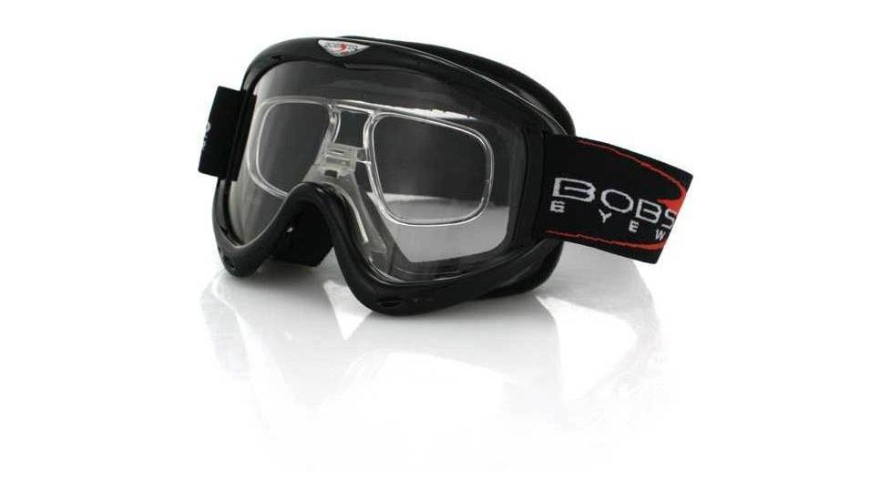 Bobster MX3 Off-Road Goggles with RX Insert MX3-100BK