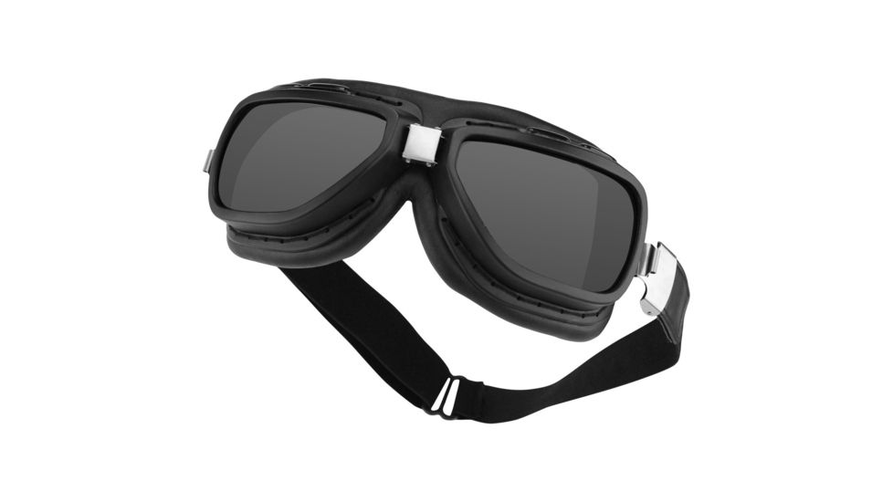 Bobster Pilot, Interchangeable, Matte Black, 2 Lenses, Black, One Size Fits Most BPIL001