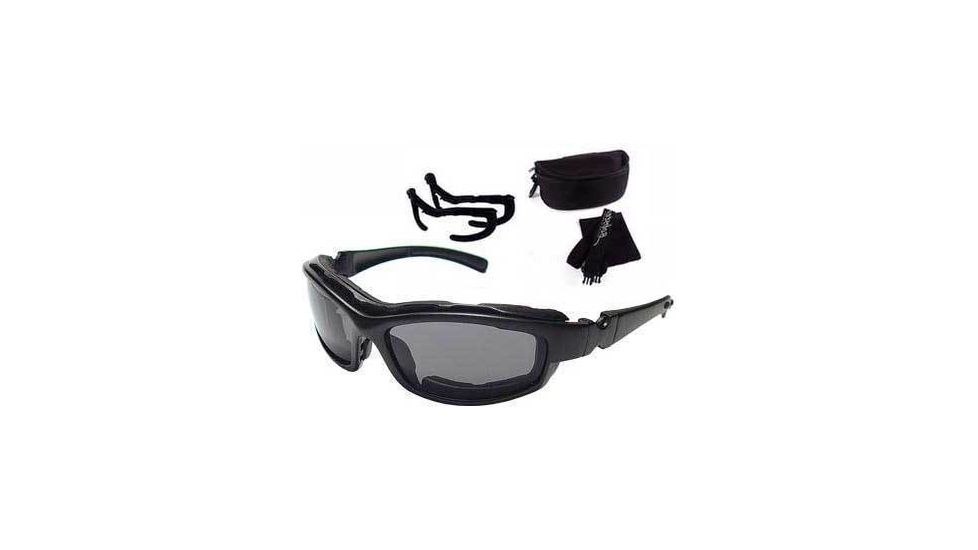 Bobster Road Hog II Convertible Goggles - Sunglasses Action Eyewear RX Prescription Lens System