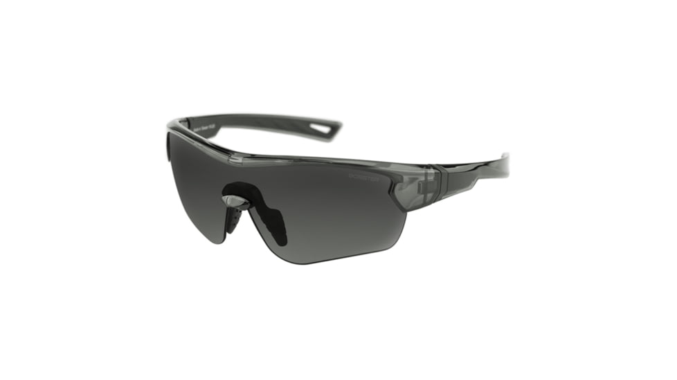Bobster Bobster Stella Sunglasses, Gloss Clear Gray Frame, Smoked Lens, BSTEL102