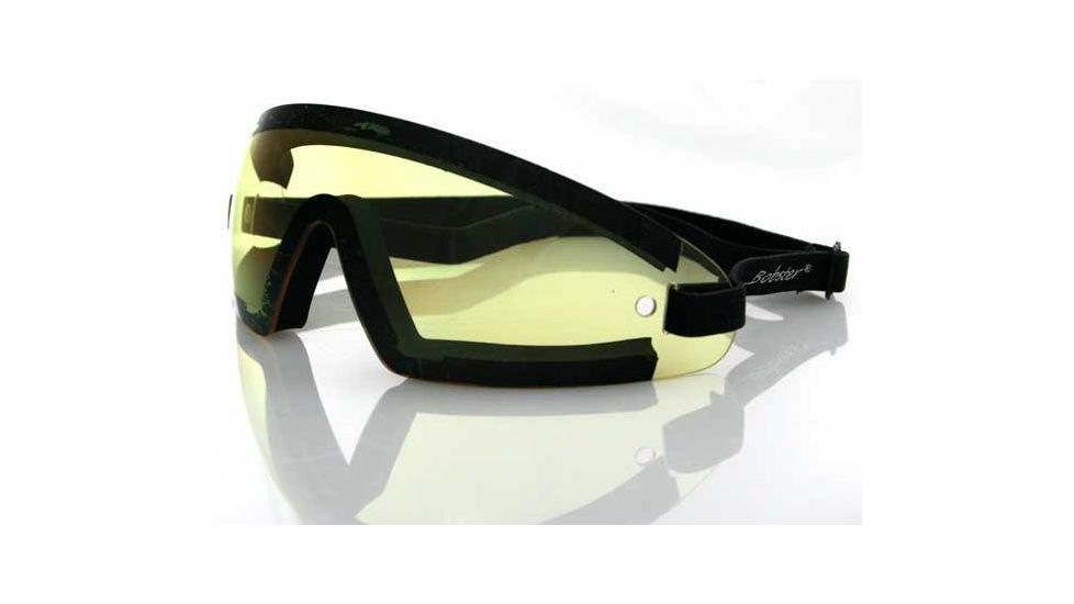 Bobster Wrap Around Goggle, Yellow Lens, BW201Y
