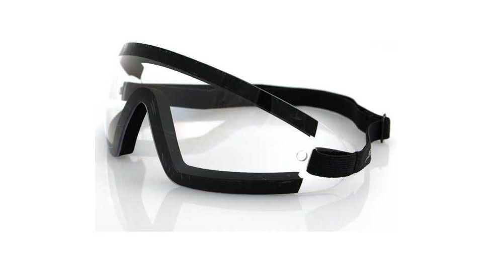 Bobster Wrap Around Goggle, Clear Lens, BW201C
