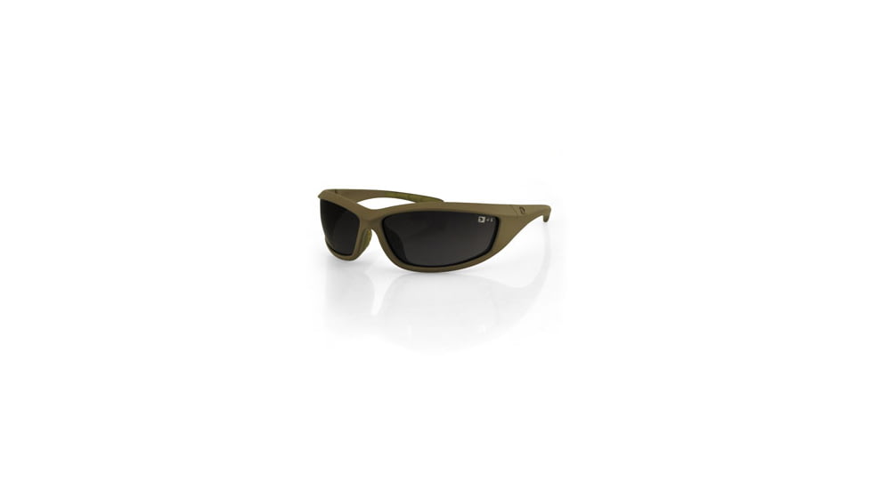 Bobster Zulu Ballistics Eyewear, Coyote Tan Frame, Anti-fog Smoked EZUL001CT