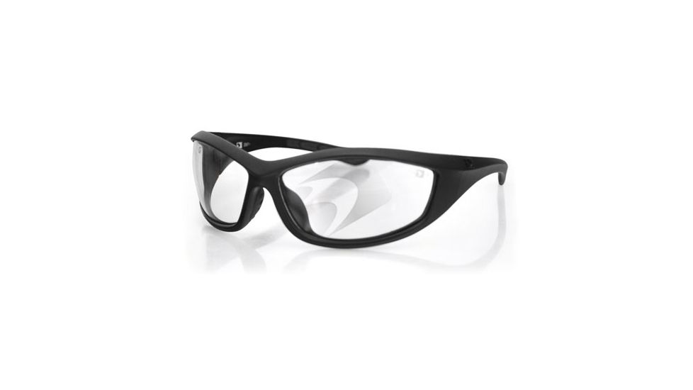 Bobster Zulu Ballistics Eyewear, Matte Frame, Anti-fog Clear EZUL001C