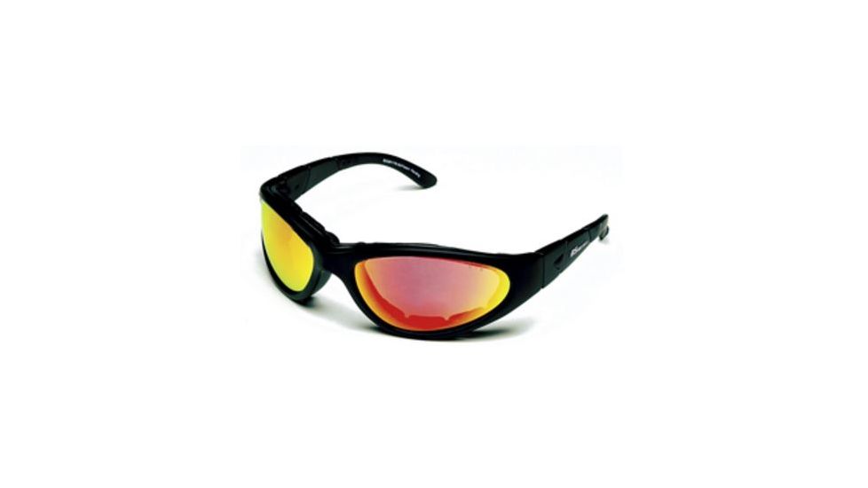 Body Specs BSG Sunglasses, Black Frame, Crismson Red/Clear/Yellow Lens, BSG/BLK FRAME.CRIMSON RED.6