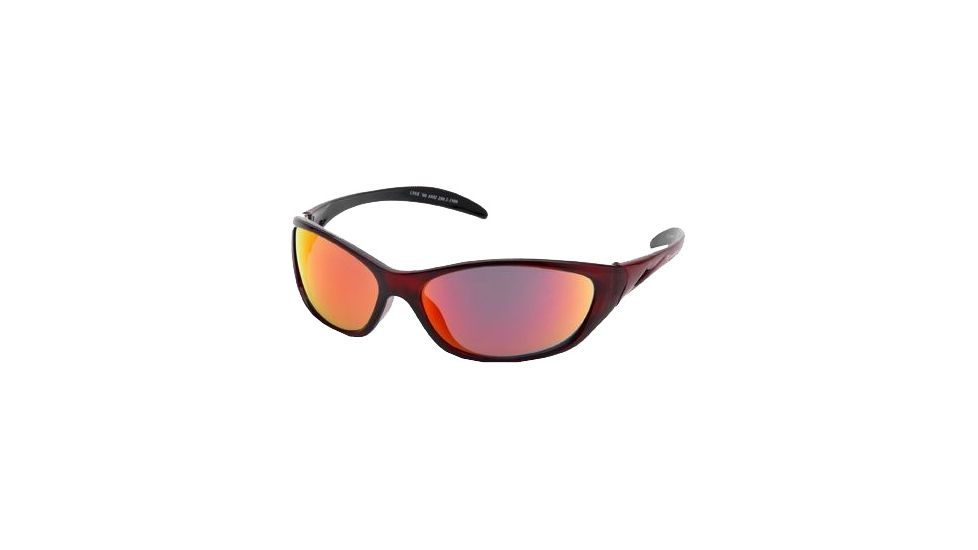Body Specs Lynx Sunglasses Crystal Red TR-90 Nylon Frame with Red Revo Lens LYNX-CRYSTAL RED.6