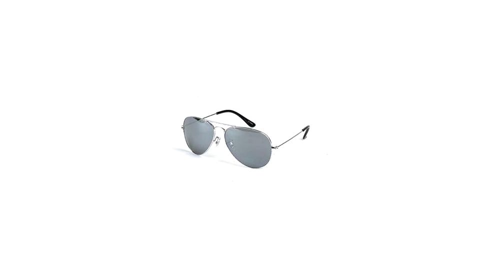 Body Specs Rimz-2 Progressive Prescription Sunglasses, Chrome Metal Frame, RIMZ-2 CHROME METAL FRAME.12PR