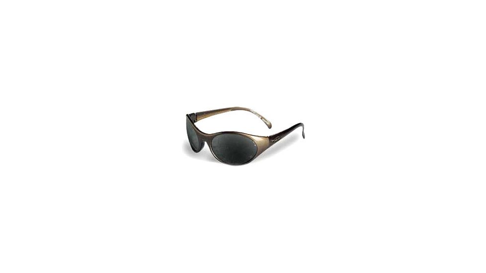 Body Specs Wraptor Sunglasses - Burgundy Frame / Smoke Green Lens