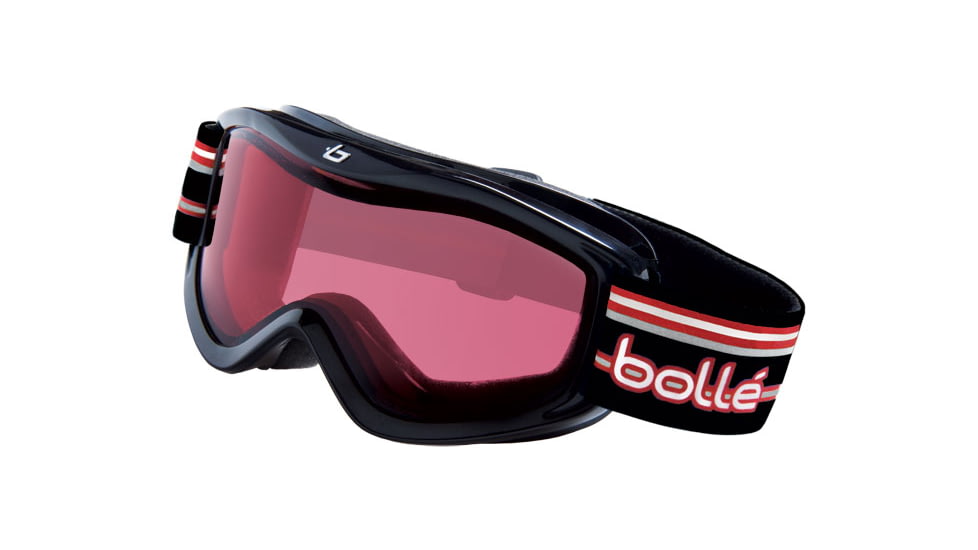 Bolle Goggles Amp Black Stripes Frame, Vermillon Lens 20587