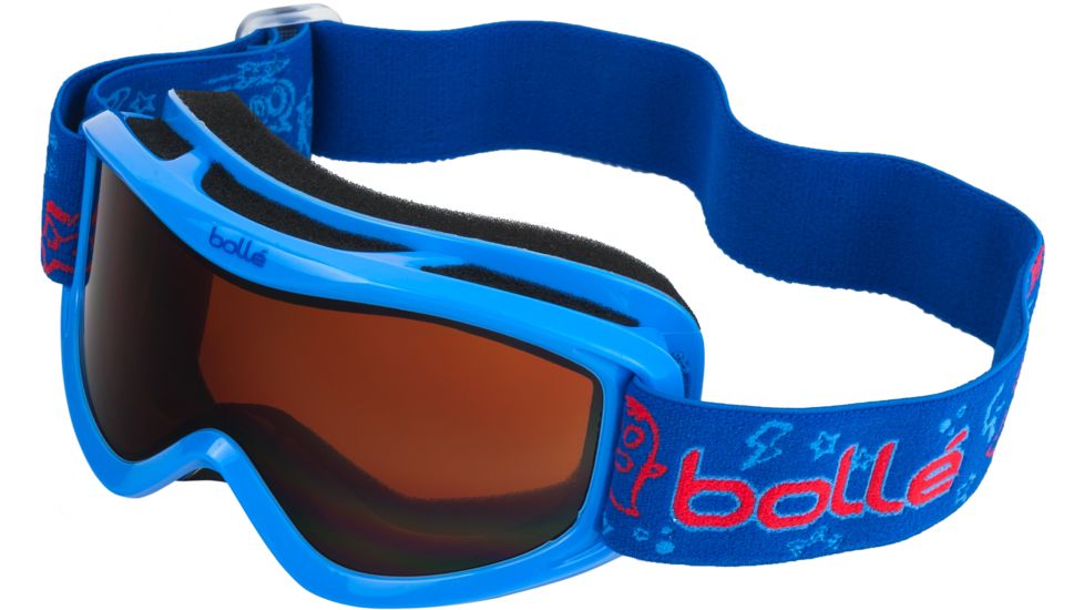 Bolle AMP Goggles, Blue Monster Frame, Citrus Dark Lens, 21514