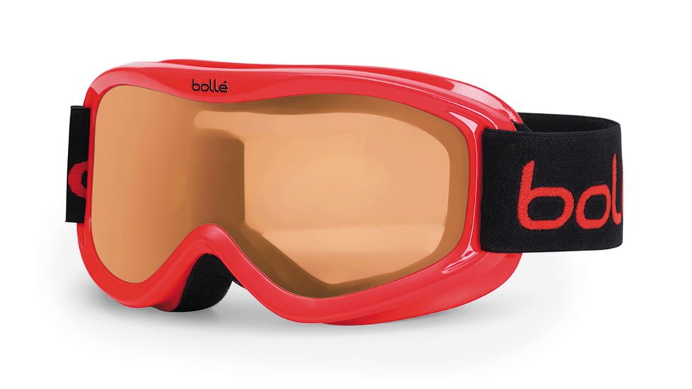 Bolle Amp Kids Ski Goggles - Red Jump Frame and Citrus Lens 21017