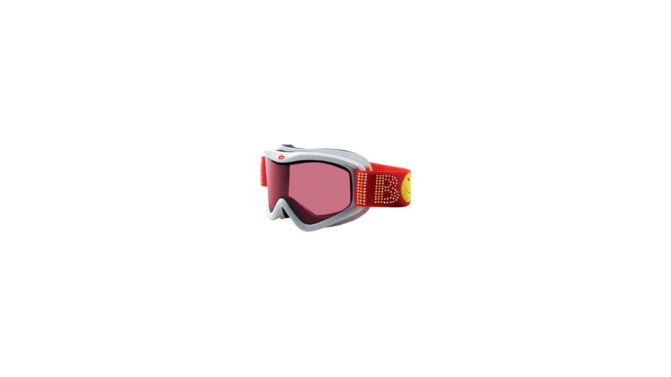 Bolle Amp Kids Ski Goggles White Frame, Vermillon Gun Lens 20725