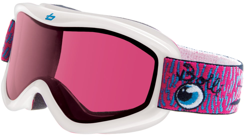 Bolle Amp White Frame Vermillon  Lens Ski Goggle 20801